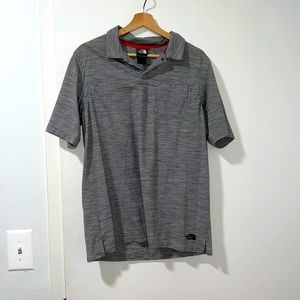 Mens North face golf shirt